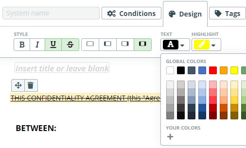 May 2020 Release: Centralized Document Layouts & Styles Management